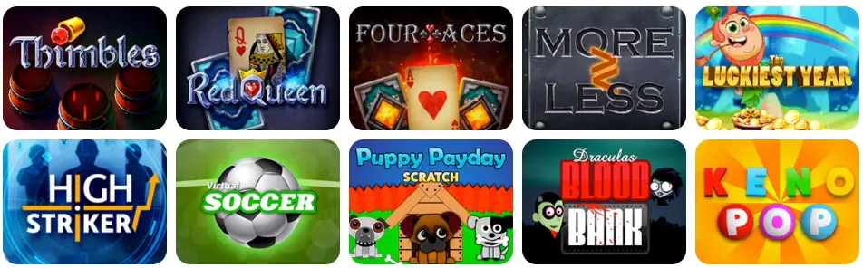 Juegos en línea NANO CASINO