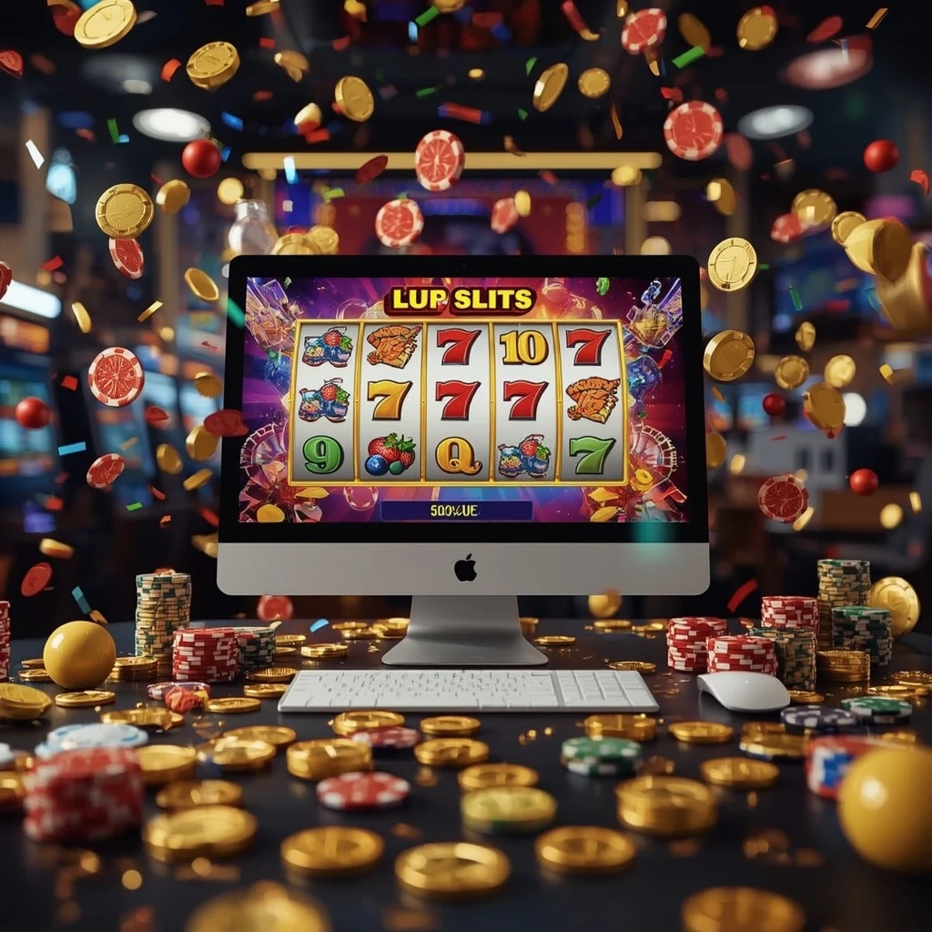 máquinas tragamonedas en el monitor NANO CASINO